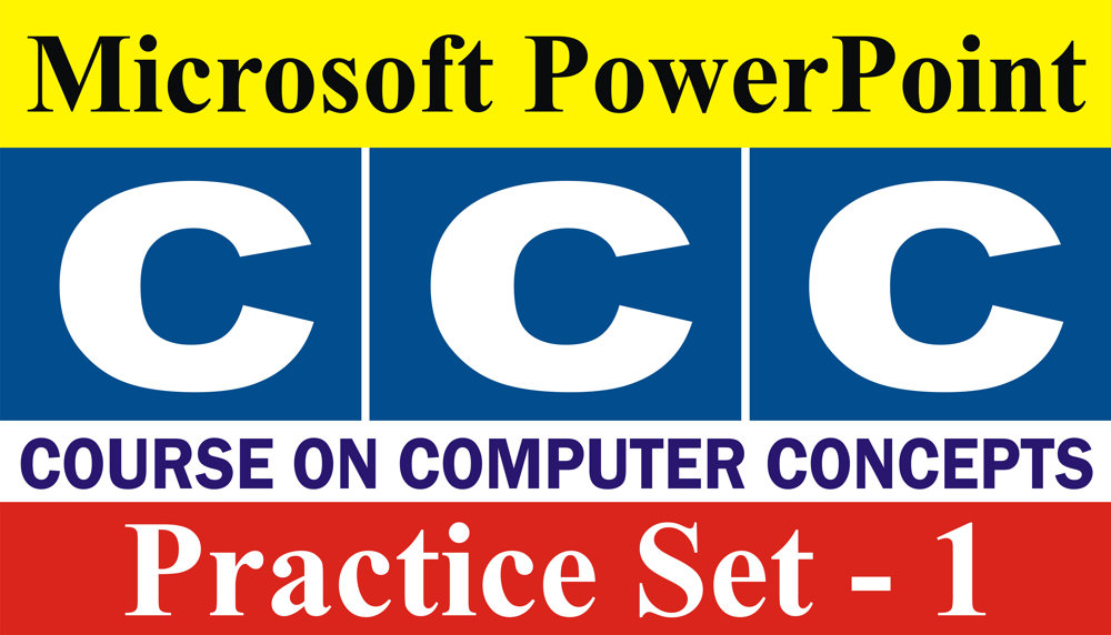 100 MCQ of MS PowerPoint